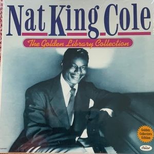 1985 NAT KING COLE “ Golden Library Collection” 3 LP VTG like new